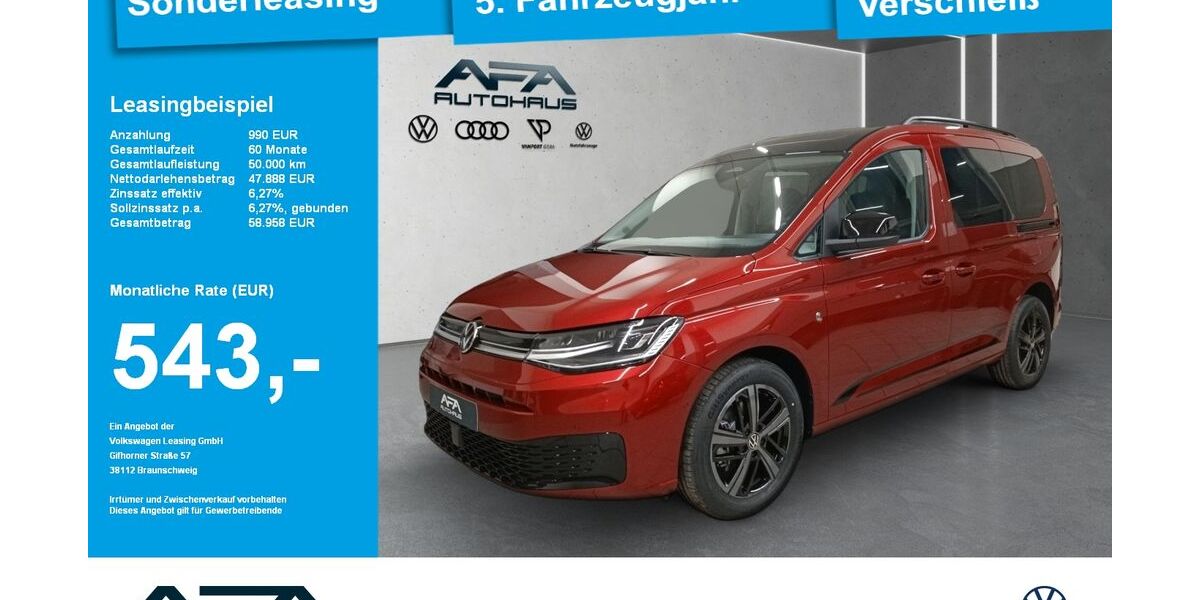 VW Caddy 5.000 km 47.886 &euro; Gera 07546